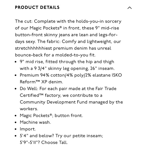 NWOT Madewell Button-front Mid-rise Skinny Jean - Picture 13 of 13